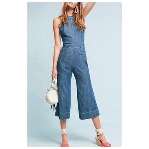 Anthropologie Pilcro Denim Femme Jumpsuit